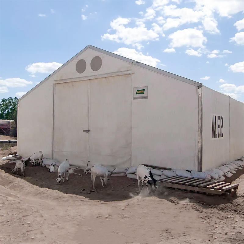 Огнестойкое УФ-защищенное складское помещение (MSU) 10×24 м по стандартам IFRC/ICRC/WFP/IOM