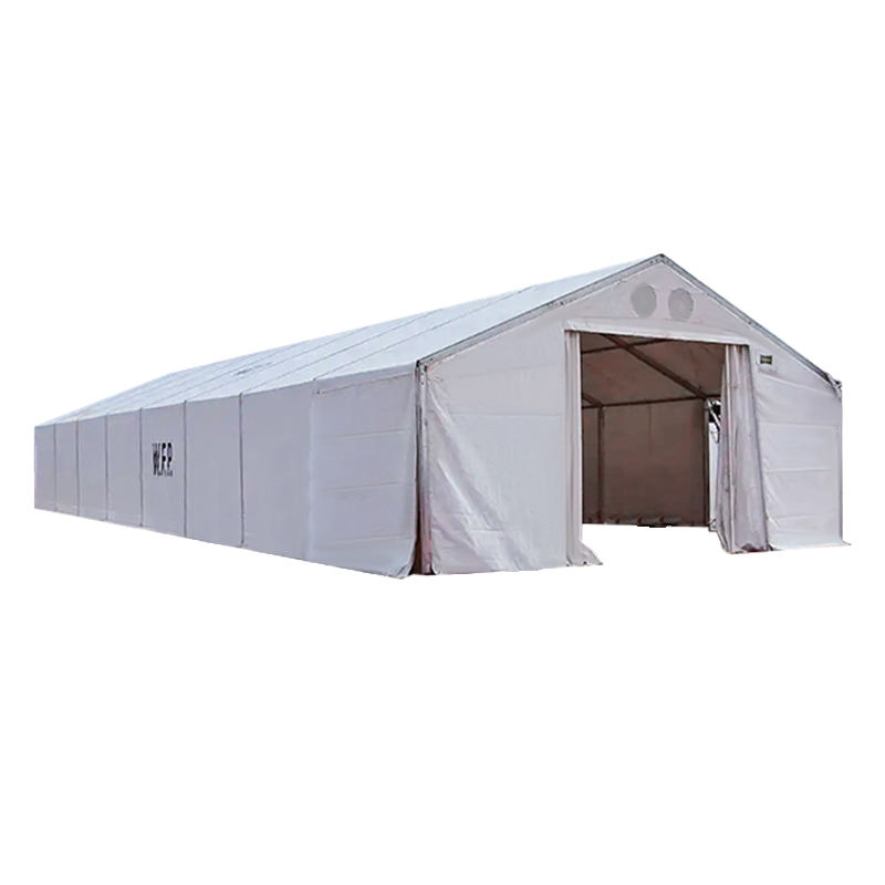 Прочное гибкое складское помещение (MSU) 10×32 м по стандартам IFRC/ICRC/WFP/IOM