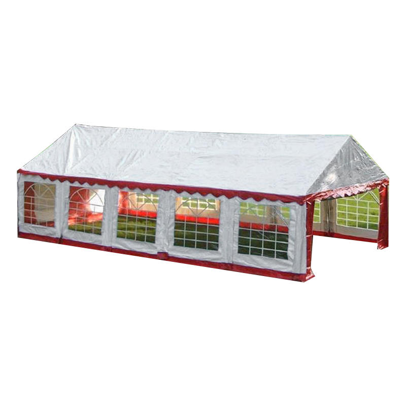 Экономичный ПВХ шатер 5×10 м (белый)