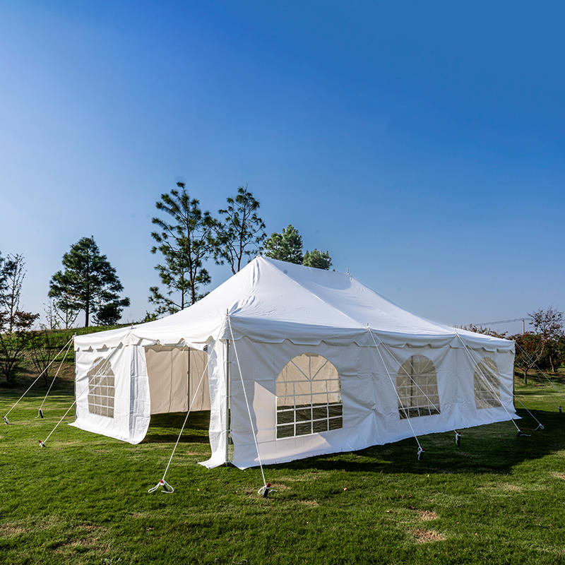 Огнезащитный свадебный шатер 6×9 м (20'×30')