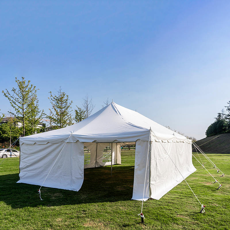Огнезащитный свадебный шатер 6×9 м (20'×30')