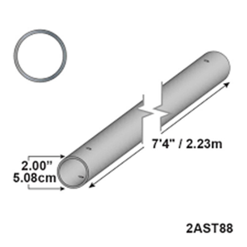Однотрубный алюминиевый шатер 6×12 м (20'×40')