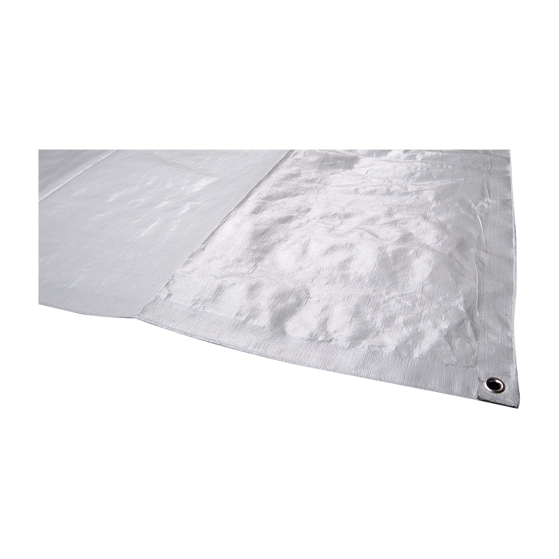 4x50 м Тканый полиэтиленовый (HDPE) чёрный брезент 