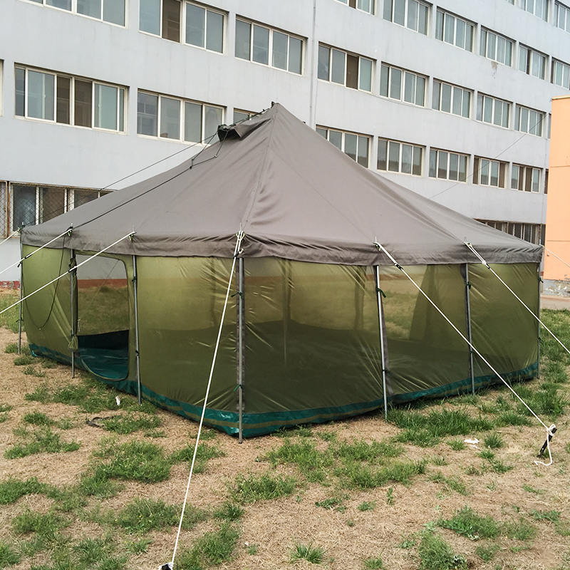 4,8×4,8 м Тропическая военная палатка