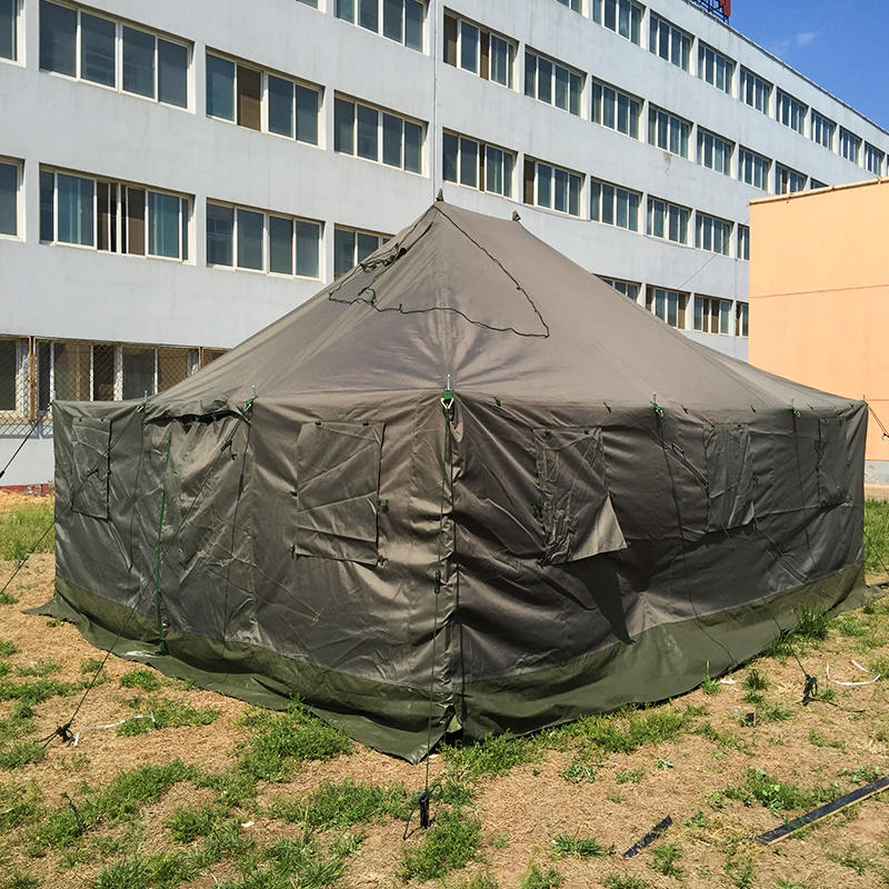 4,8×6,0 м Брезентовая армейская палатка