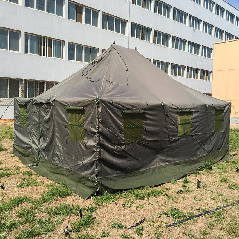 4,8×6,0 м Брезентовая армейская палатка